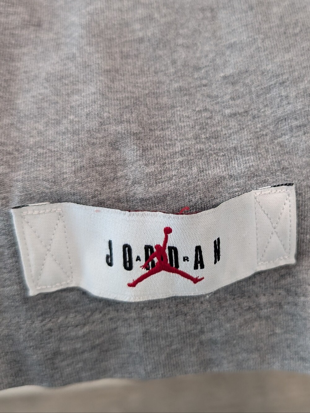 Jordan Gray Tee with Blue Halo and Black Jumpman - Picture 2 of 7